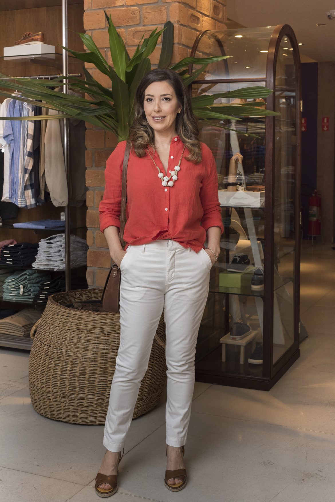 Meu look : Camisa de linho