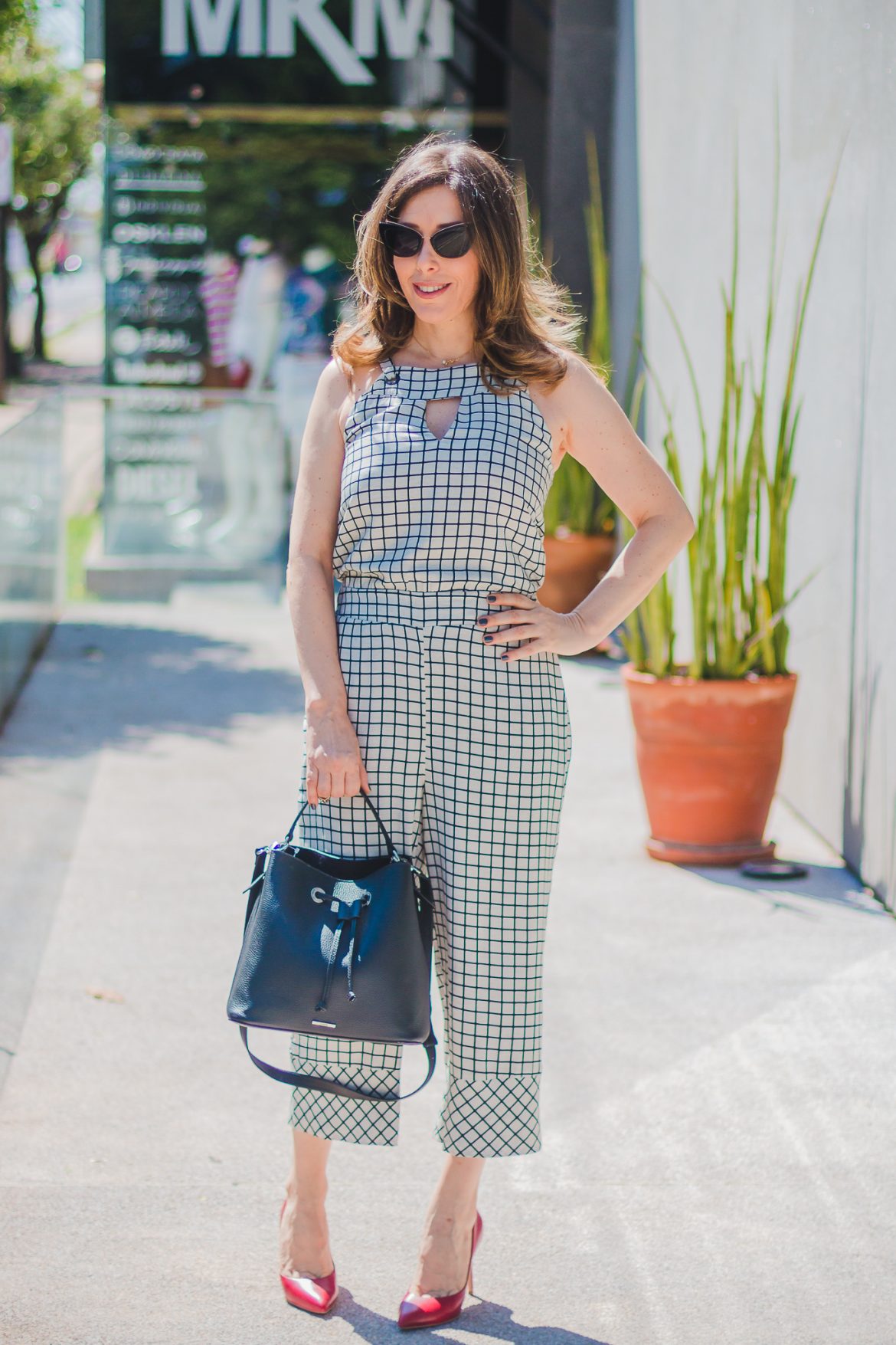 Meu look : macacão pantacourt para o verão