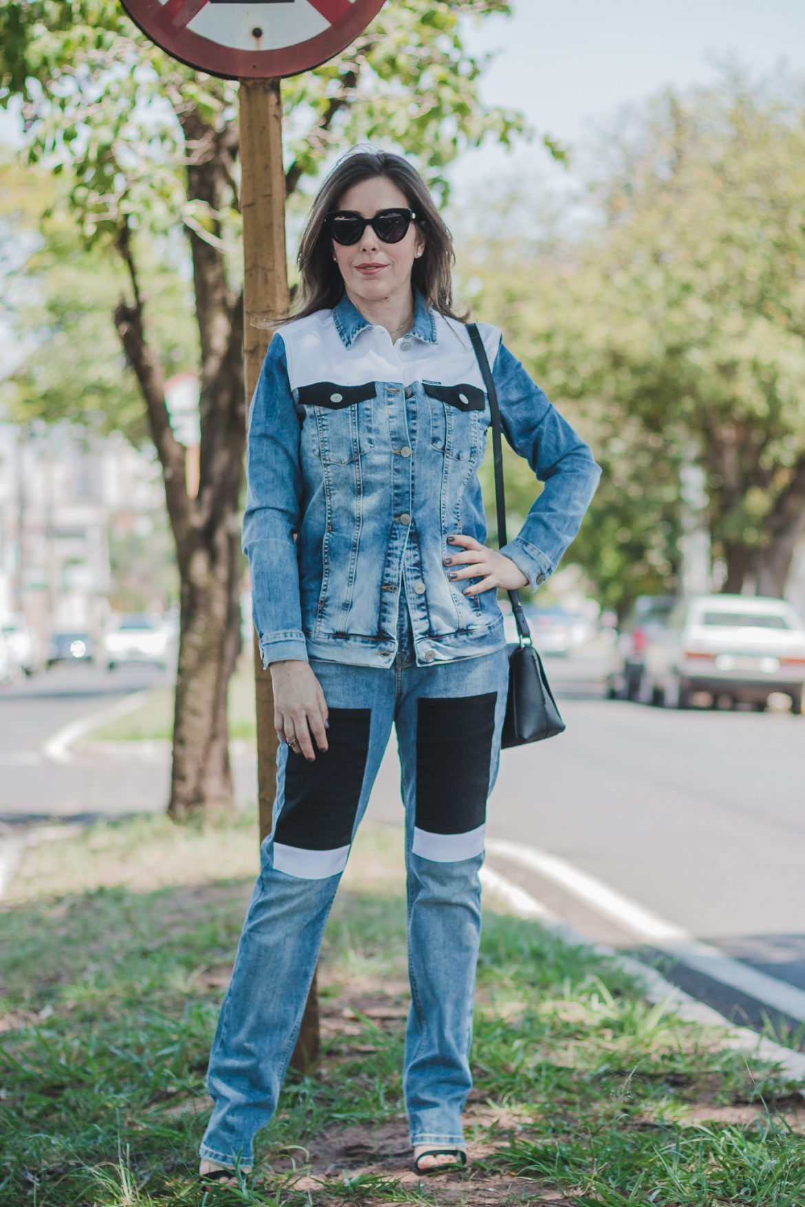 Meu look : total jeans para o dia a dia