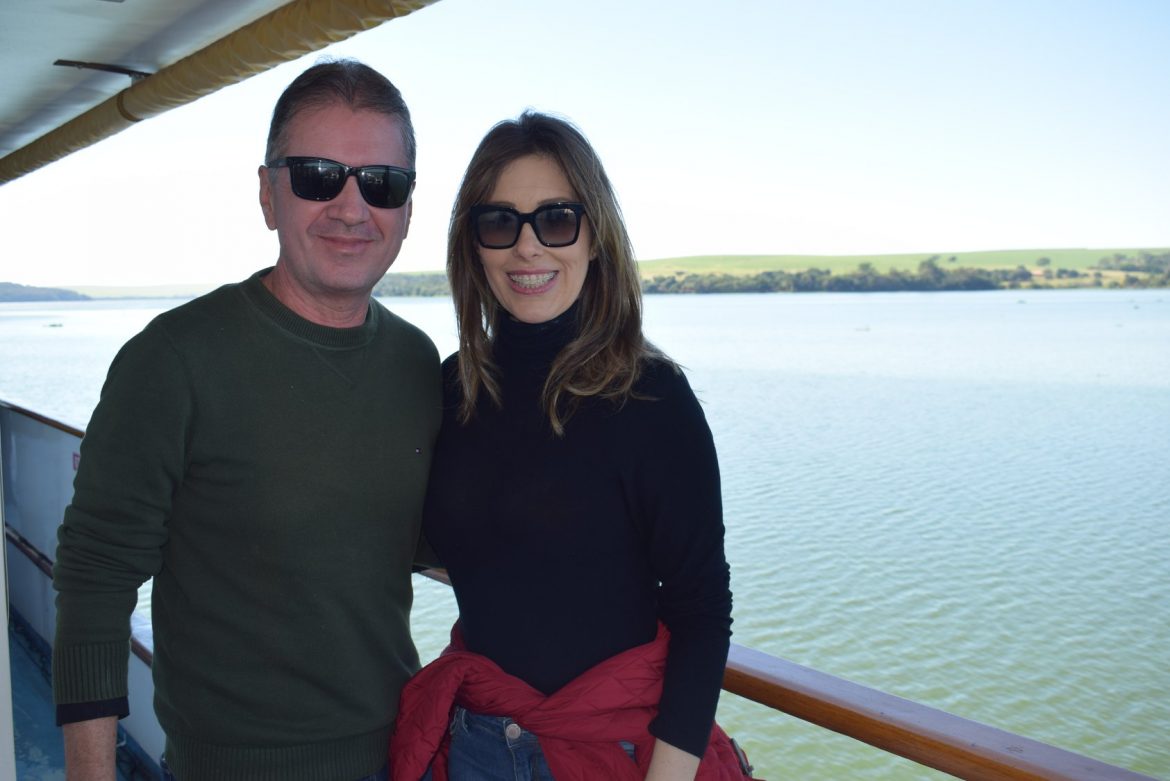 Turismo fluvial em Boraceia