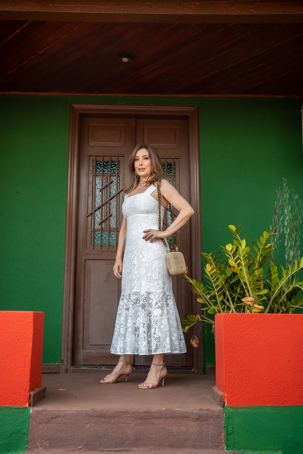 Meu look: Vestido branco