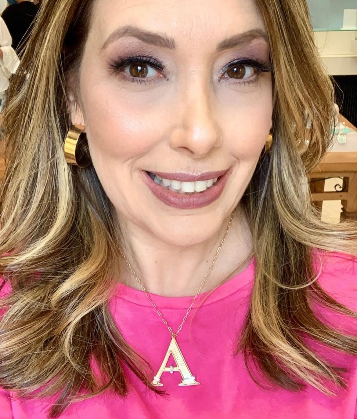 Um colar com a letra do seu nome!