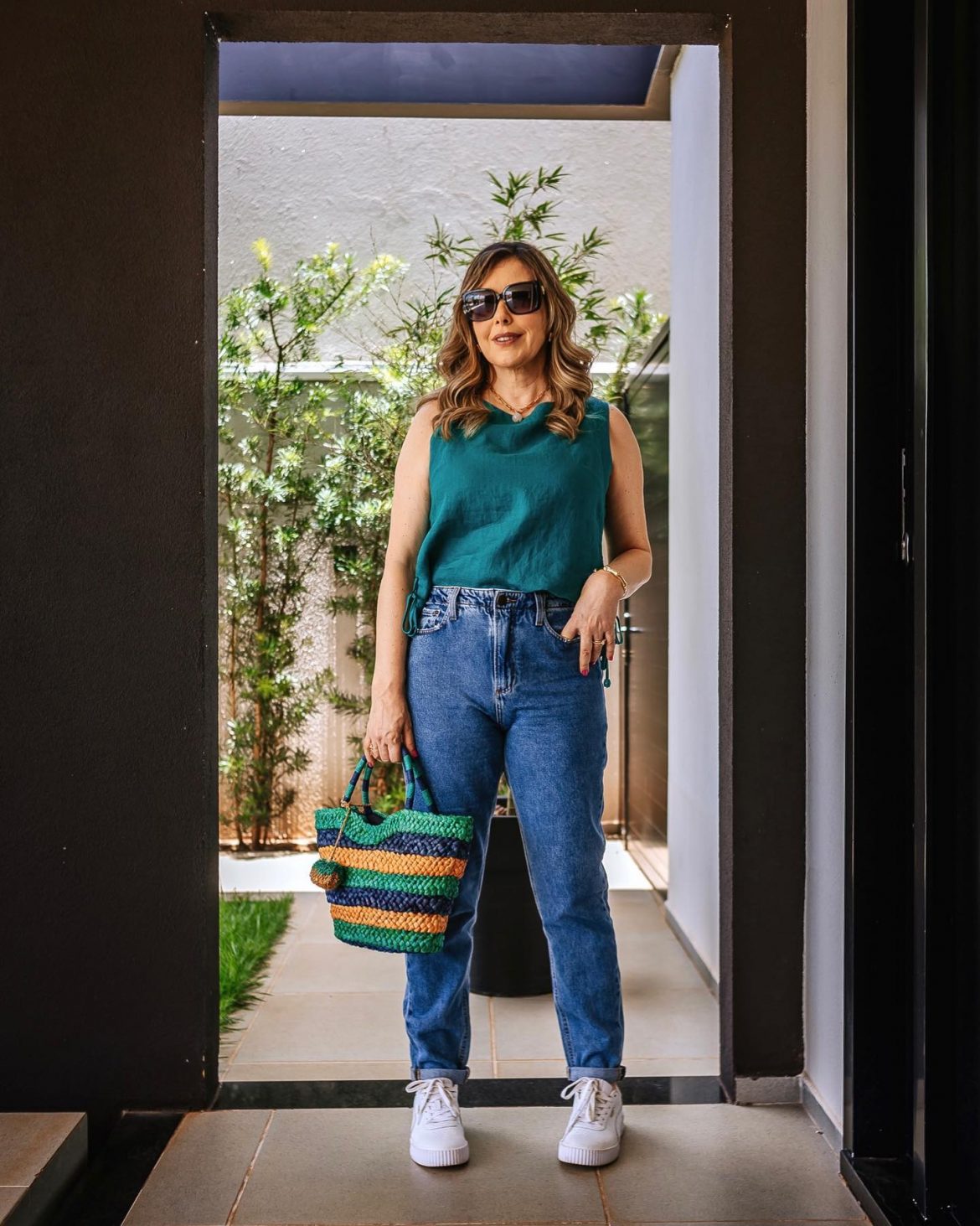 Bolsa de palha: da praia para a cidade