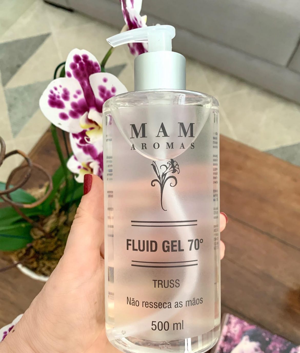 O álcool gel veio para ficar!