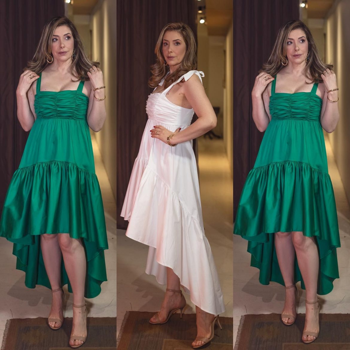 Meu look: Vestido mullet