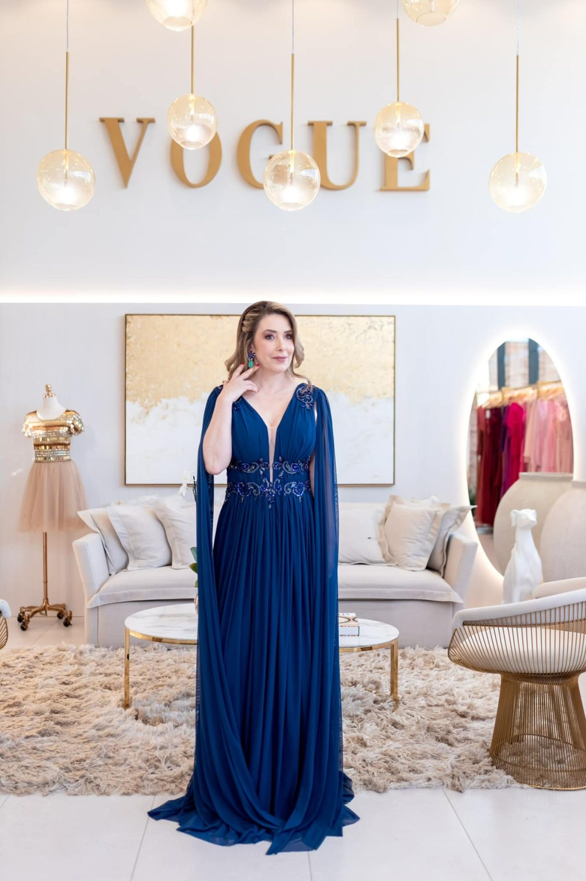 Vestido azul: Como escolher a tonalidade correta